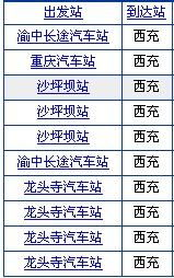 重庆到淡水的汽车票价是多少？
