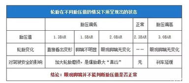 如何解读汽车胎压数据的含义与重要性