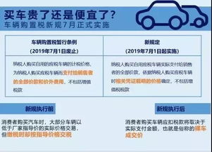 如何计算购买汽车时的购置税