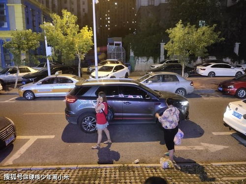 大妈的人肉占车位，店主无奈驶离的无奈故事