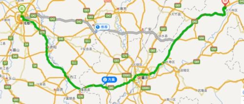 从重庆到成都的汽车线路详解 从重庆到成都的汽车线路详解
