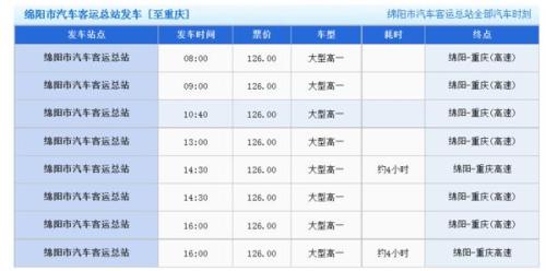 三台至重庆的汽车票价解析