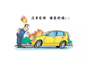 高温下的汽车自燃事故，警钟长鸣的安全提醒