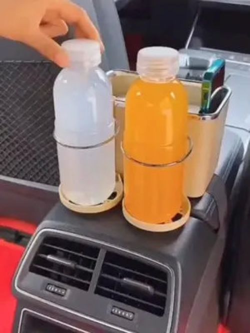 如何正确使用汽车收纳盒储存适量的水？