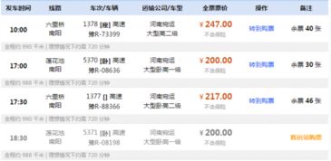 南阳到枣阳的汽车票价是多少？